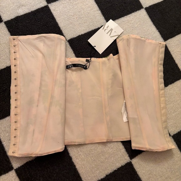 zara floral corset - Picture 7 of 8